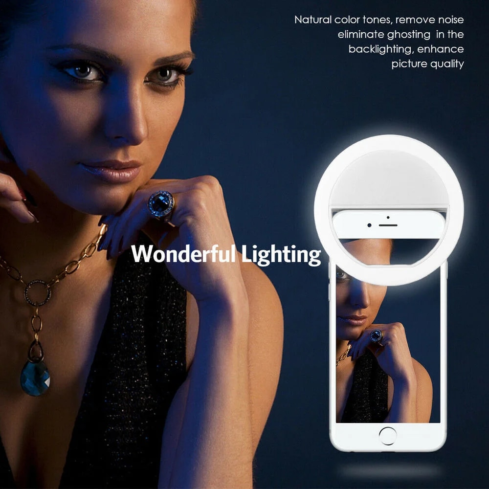USB şarj edilebilir LED Selfie - Photography Lighting Description incelemesi ve fiyatı