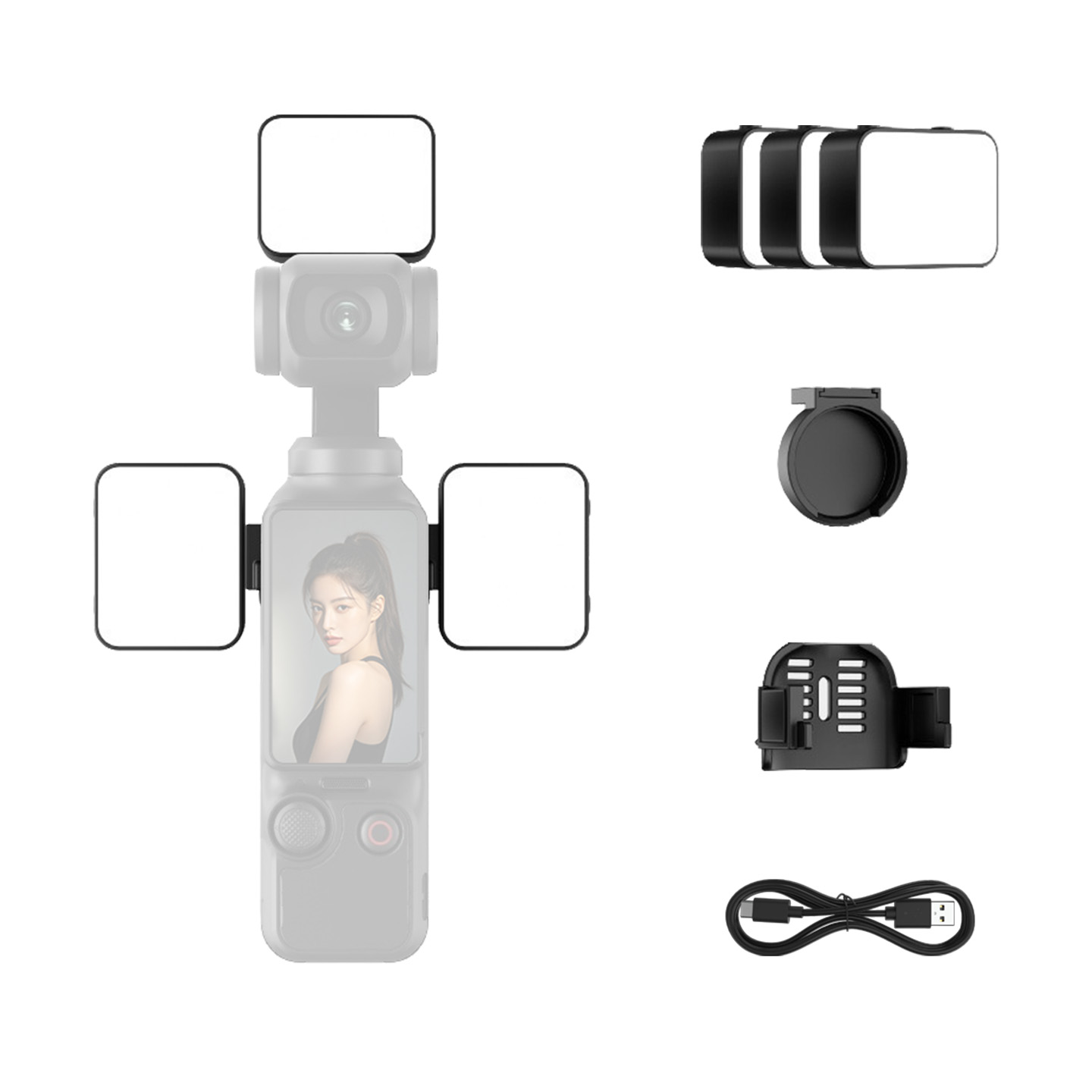 Taşınabilir Manyetik Dolgu Işı - Photography Lighting Kit Portable incelemesi ve fiyatı