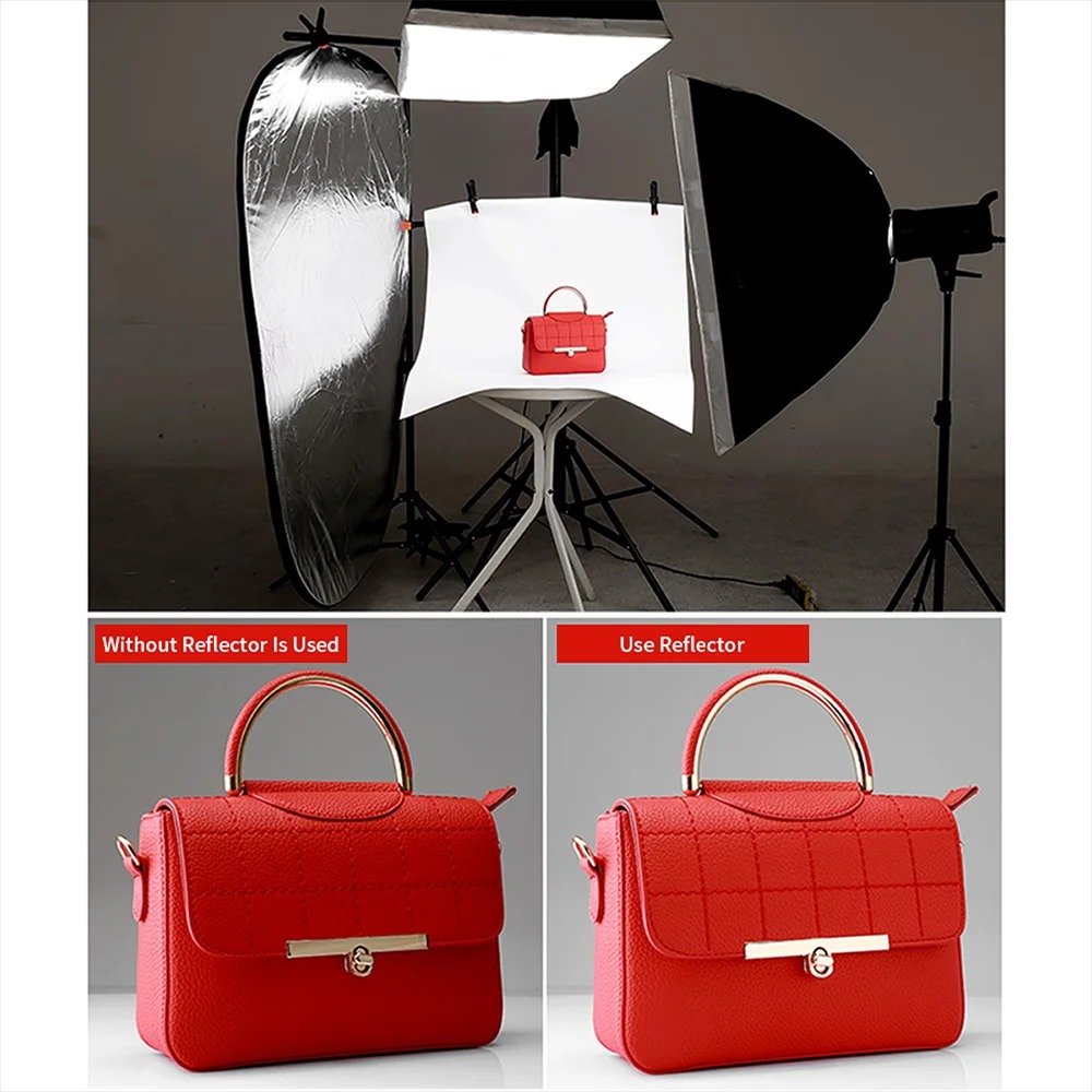 60/80/110CM 5'i 1 arada Katlan - Photography Lighting Meter incelemesi ve fiyatı