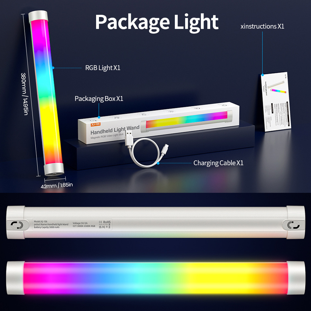 Manyetik, Elde Taşınabilen RGB - Photography Lighting Handheld incelemesi ve fiyatı