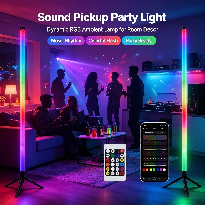 2 Adet 120CM RGB Yer Lambası,  - Photography Lighting Game incelemesi ve fiyatı